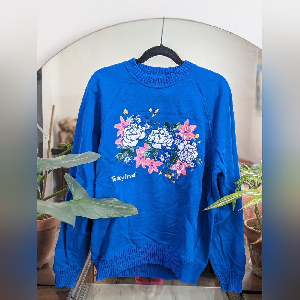 Blue Teddy Fresh Sweatshirt (M)